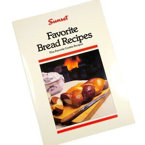 Sunset Favorite Bread & Cookie Recipes - 1990 Vintage Cookbook - Vintage Cooking
